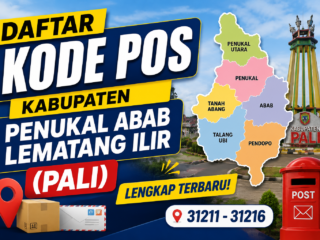 Daftar Lengkap Kode POS Penukal Abab Lematang Ilir