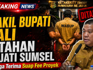 Wakil Bupati PALI di Tahan Kejati Sumsel,  Diduga Terima Suap Fee Proyek